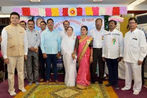 Rajyogini B. K. Shaku Didiji with Guest